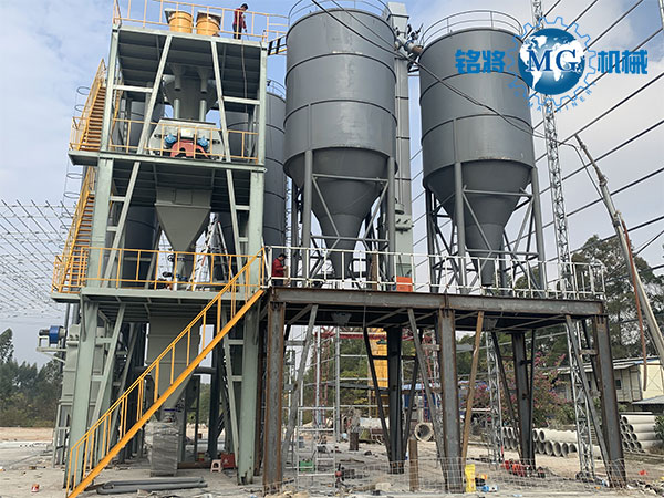 干粉砂漿攪拌站和混凝土攪拌站一樣嗎？可不可以通用？